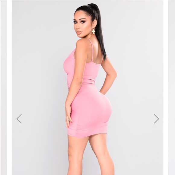 NWT Fashion Nova Shanghai Ruched Dress - Picture 3 of 4